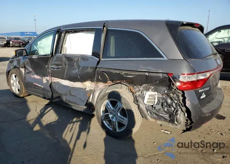 2012 Honda Odyssey Touring z USA, uszkodzony, nr VIN 5FNRL5H94CB054485